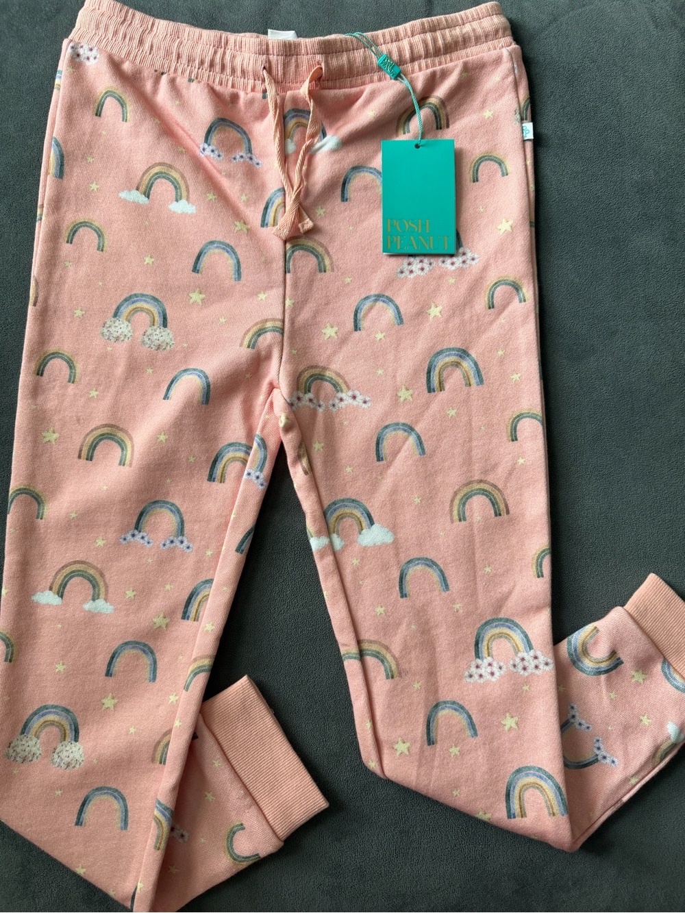 NWT Posh Peanut Shay Rainbow Joggers